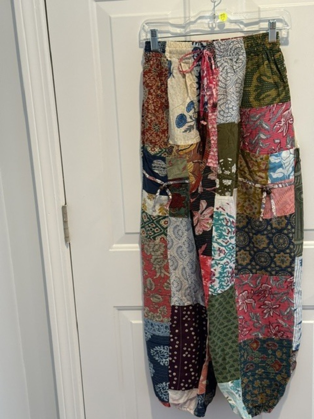 P4 V | Pol Patchwork Jogger Pants | Multi | One Size S-L